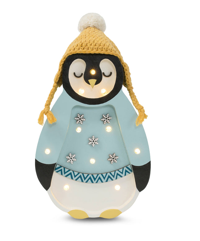 Little Lights Mini Holiday Penguin Lamp