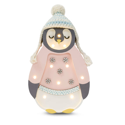 Little Lights Mini Holiday Penguin Lamp