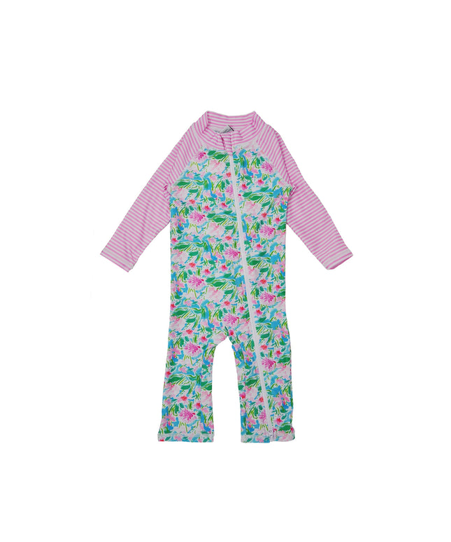 UPF 50+ Long Surf Swimsuit - Two Way Zipper