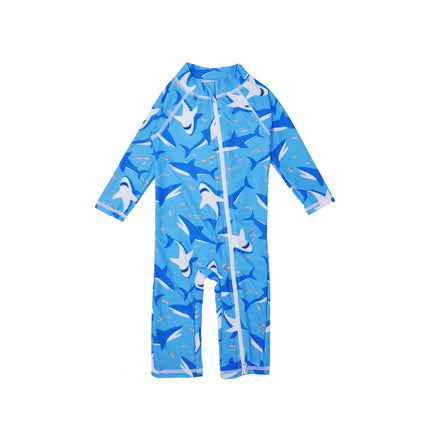 UPF 50+ Long Surf Swimsuit - Two Way Zipper