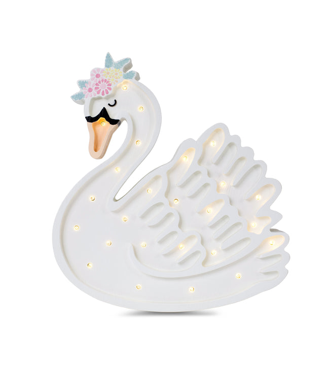 Little Lights Swan Lamp