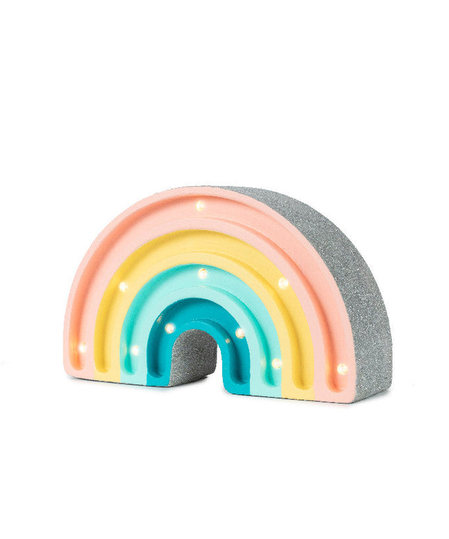 Little Lights Mini Rainbow Lamp with Glitter