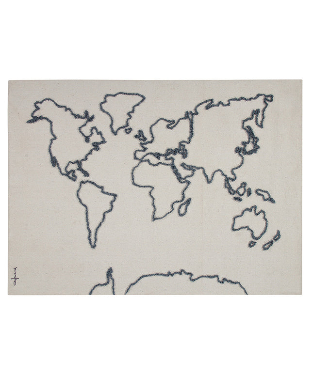 Lorena Canals Wall Canvas - World Map