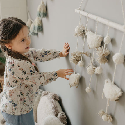 Lorena Canals Flock Of Sheep Wall Hanging