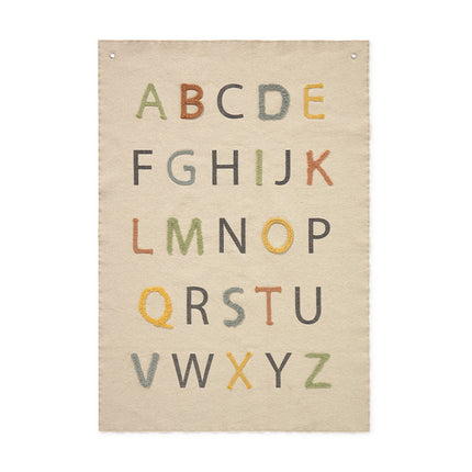 Lorena Canals ABC Colour Wall Hanger