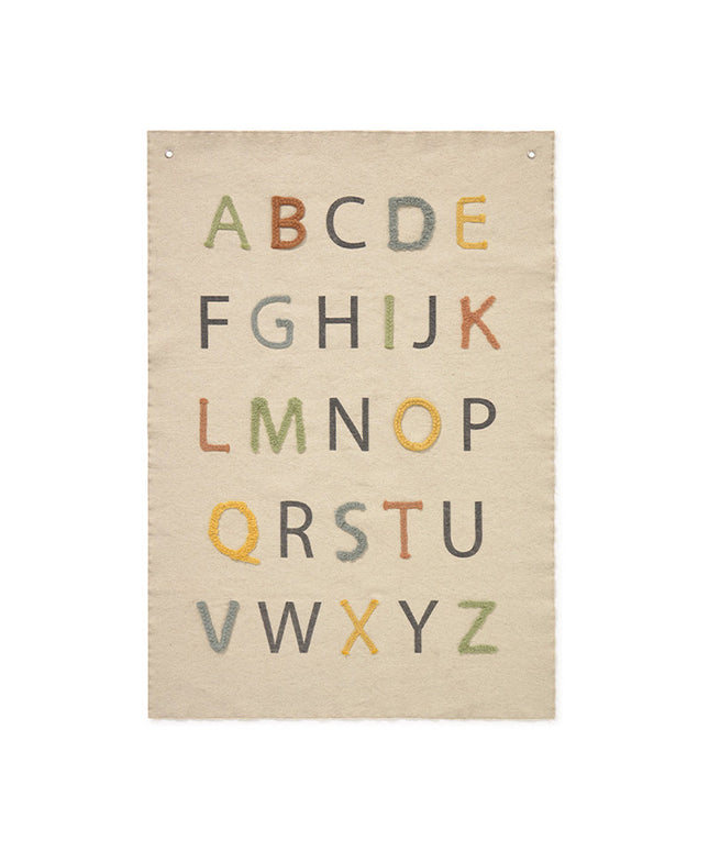 Lorena Canals ABC Colour Wall Hanger