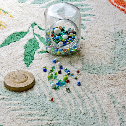 Botanic Plants Washable Rug