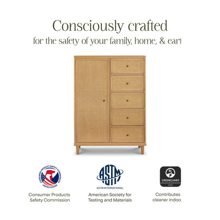 Marin Cane Chifforobe