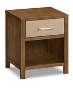 Natural Walnut + Performance Sand Eco-Weave