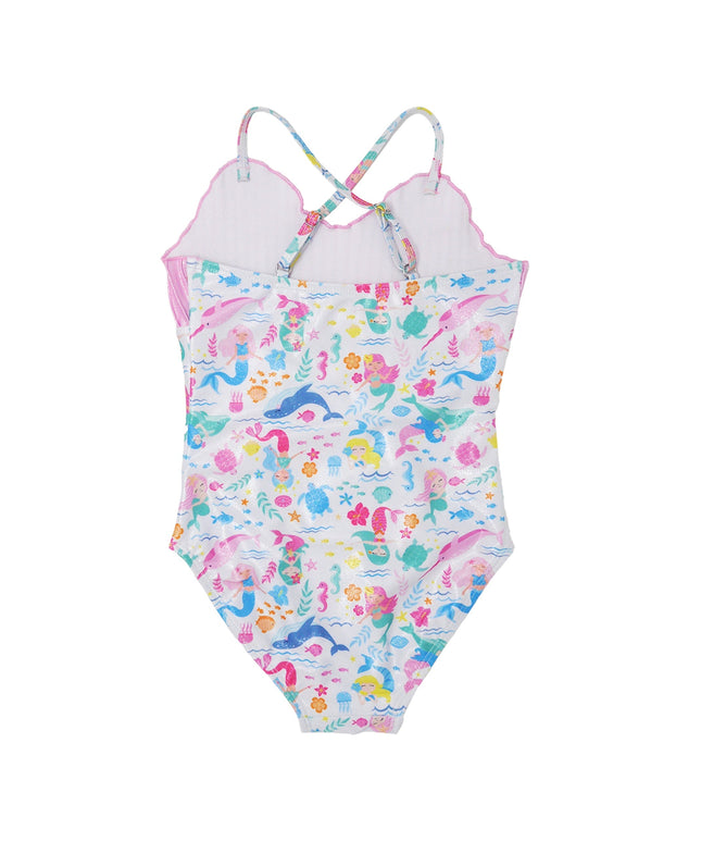 UPF 50+ Mermaid Shell Swimsuit