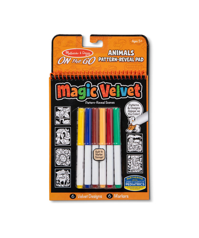 Magic Velvet Animal Scenes - On the Go Travel Activity