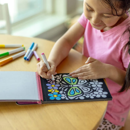 Magic Velvet Butterfly Scenes - On the Go Travel Activity