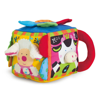 K’s Kids Musical Farmyard Cube Learning Toy