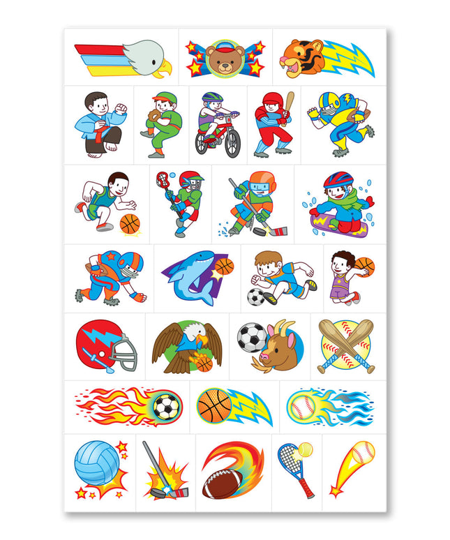 My First Temporary Tattoos: 100+ Kid-Friendly Tattoos - Adventure, Creatures, Sports, and More