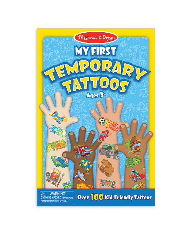 My First Temporary Tattoos: 100+ Kid-Friendly Tattoos - Adventure, Creatures, Sports, and More