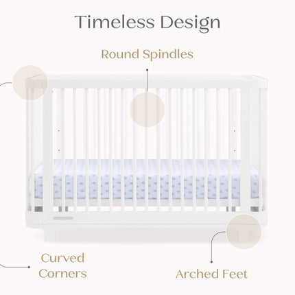 Nest 4-in-1 Convertible Crib