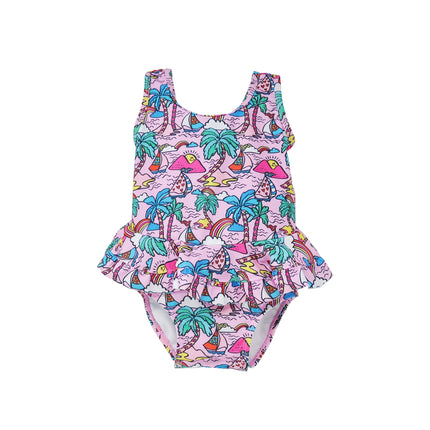 UPF 50+ Stella Infant Ruffle Swimsuit - G