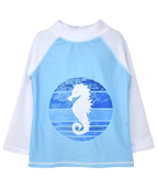 Seahorse Parade Blue