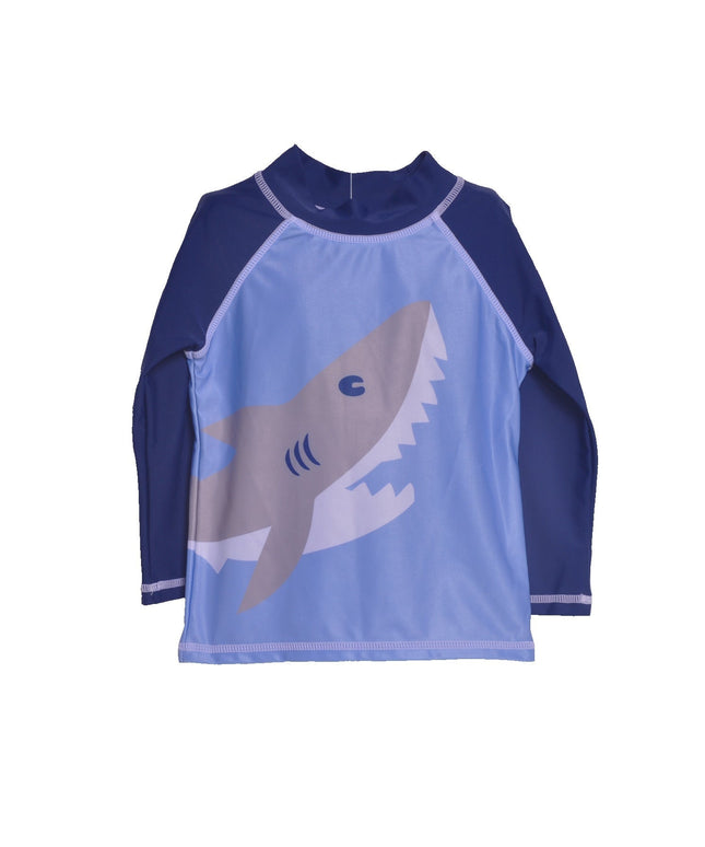 UPF 50+ Graphic Rash Guard Swim Top (Recycled)