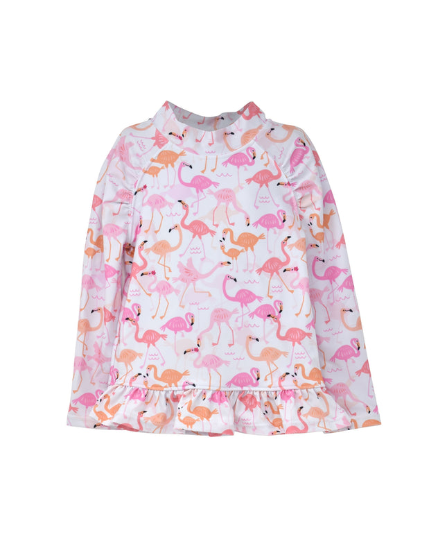(New) UPF 50+ Ruffle Rash Guard