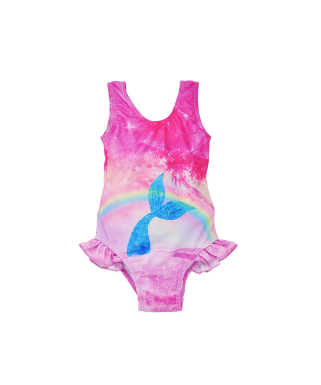 UPF 50+ Delaney Hip Ruffle Swimsuit