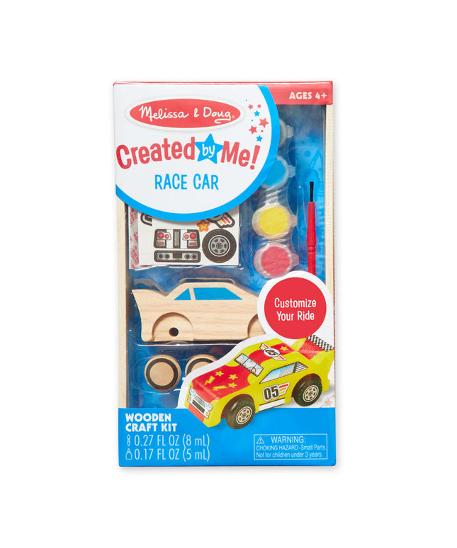 Created by Me! Race Car Wooden Craft Kit