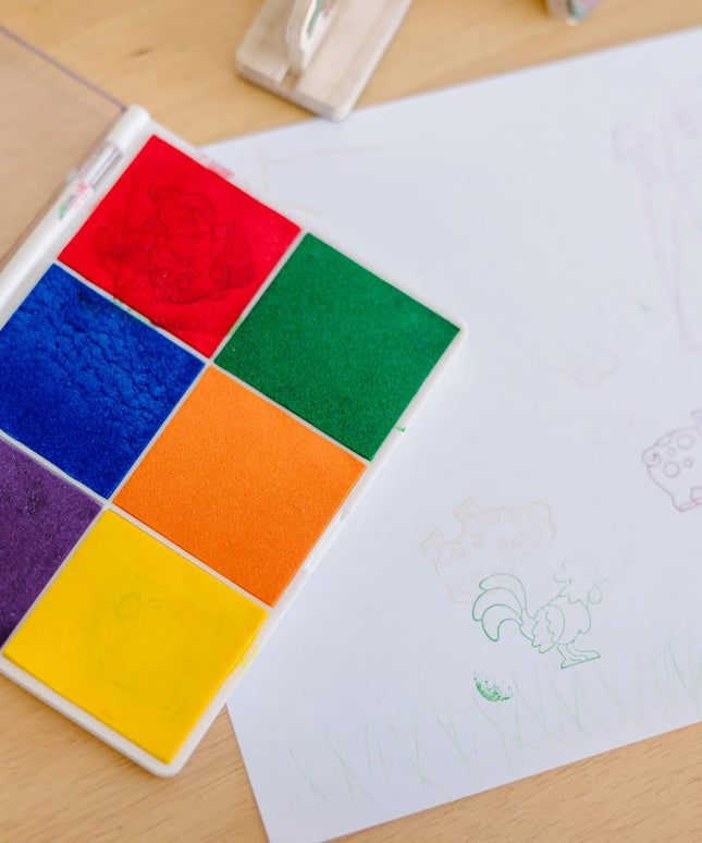 Rainbow Stamp Pad