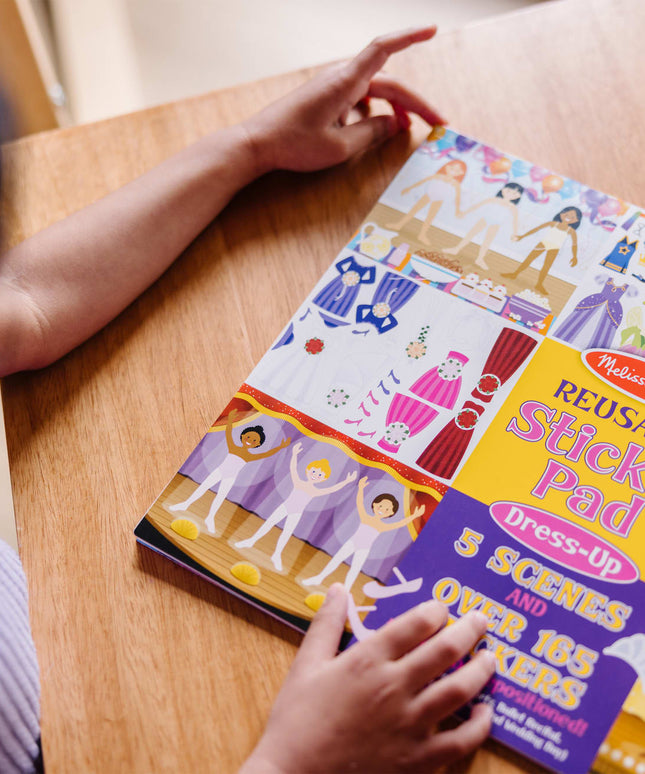 Reusable Sticker Pad - Dress-Up