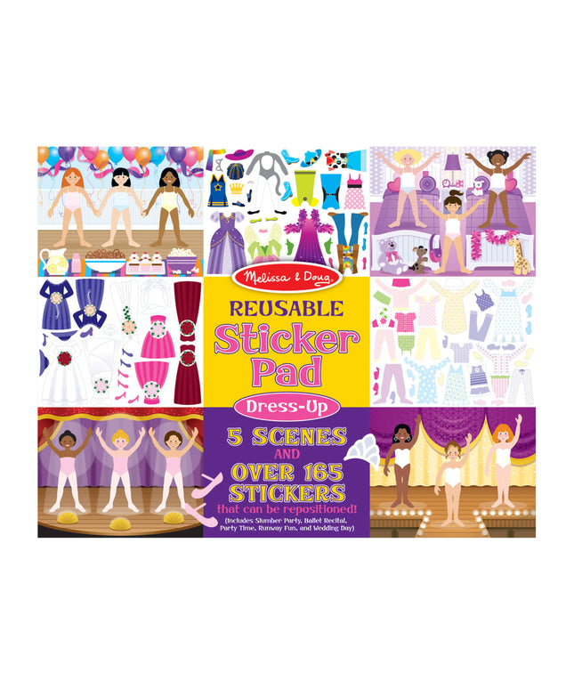 Reusable Sticker Pad - Dress-Up