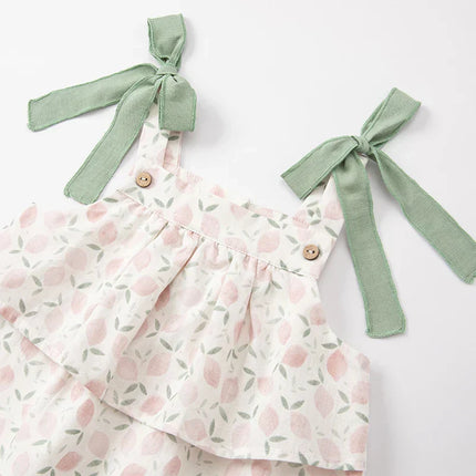 Summer Girls Floral Tube Top Dress