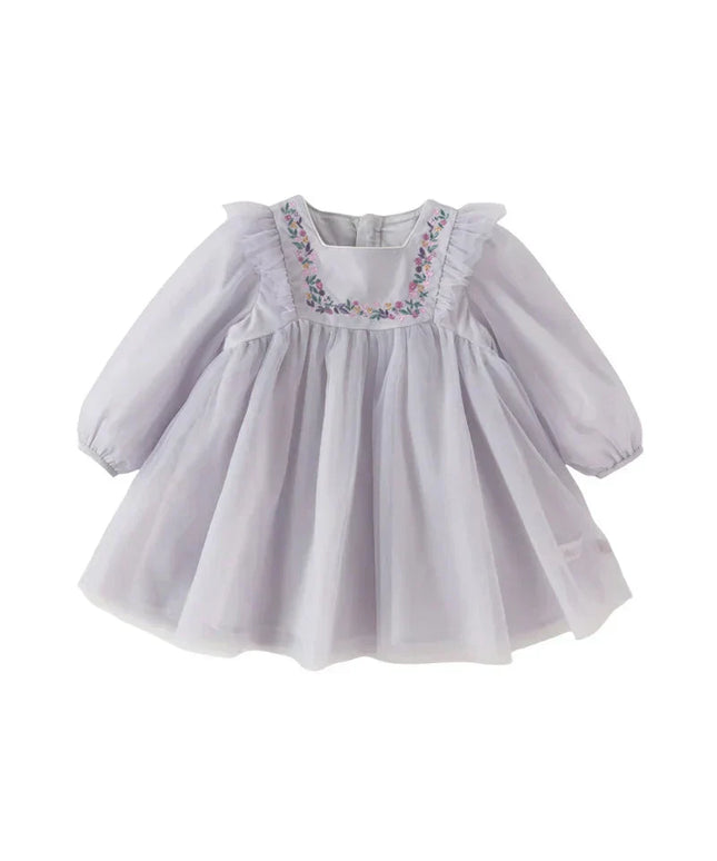 Toddler Girls Noble Mesh Fashion Princess Mesh Dresses