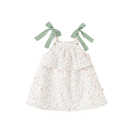 Summer Girls Floral Tube Top Dress
