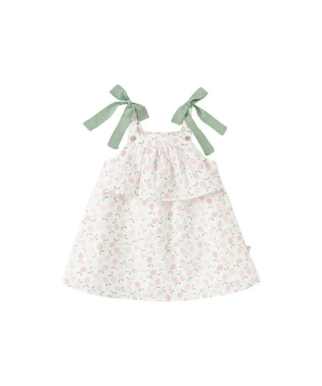 Summer Girls Floral Tube Top Dress
