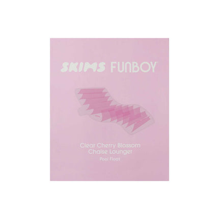 Cherry Blossom Clear Chaise Lounger