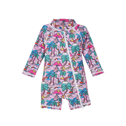 UPF 50+ Shortie Surf Swimsuit - G