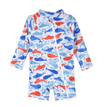 Splish Splash Whale Blue