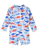 Splish Splash Whale Blue