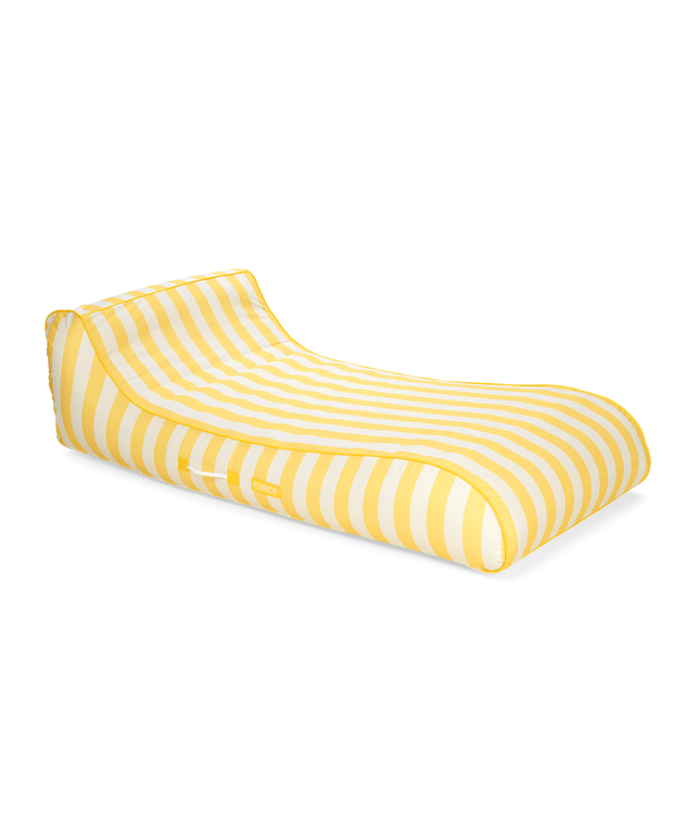 Fabric Sunbed Lounger