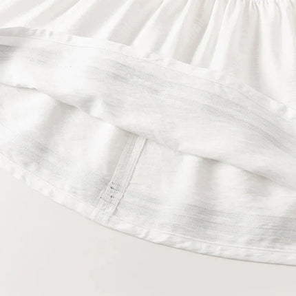 Summer Girls Sweet White A-line Dress
