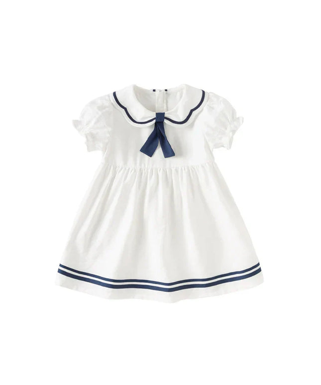 Summer Girls Sweet White A-line Dress