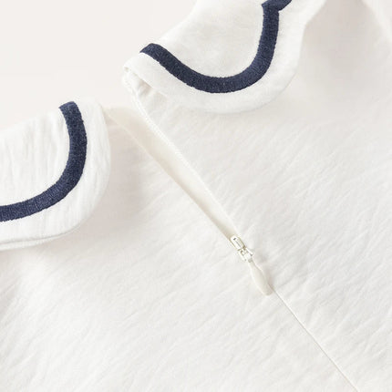 Summer Girls Sweet White A-line Dress