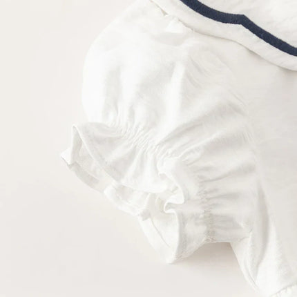 Summer Girls Sweet White A-line Dress