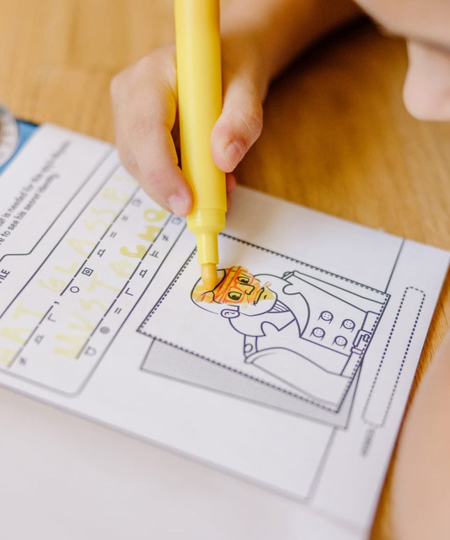 Secret Decoder Game Book - On the Go Travel Activity Book