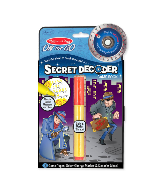 Secret Decoder Game Book - On the Go Travel Activity Book