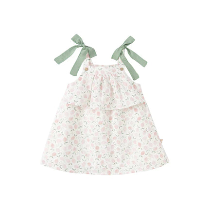 Summer Girls Floral Tube Top Dress