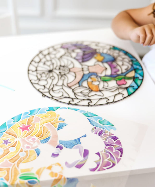 Stained Glass Made Easy - Mermaid