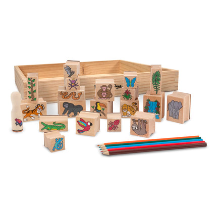 Stamp-a-Scene Rain Forest