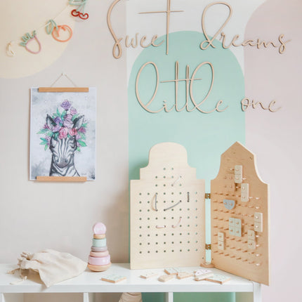 Wooden Wall Sign - Sweet Dreams Little One
