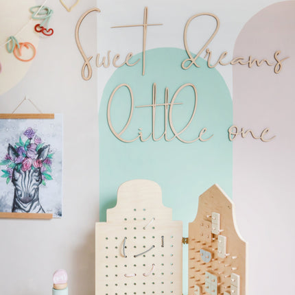 Wooden Wall Sign - Sweet Dreams Little One