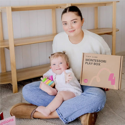 Tiny Land® Montessori Toys Set for Infants (10-12 Month)